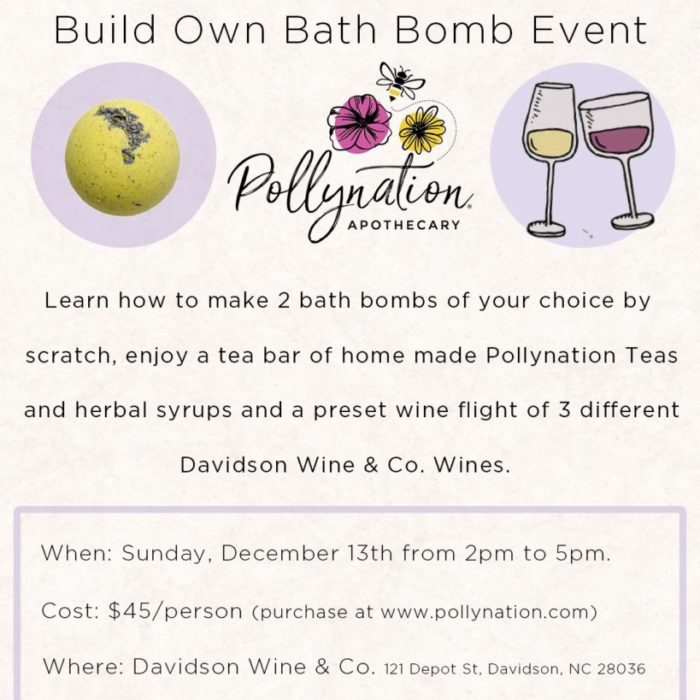 Build Own Bath Bomb Event